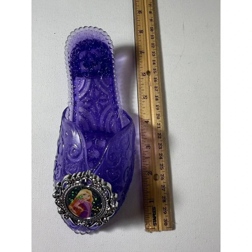 Disney Princess Plastic Jelly Costume Sandals Bundle of 3 Tiana Rapunzel Sz 9/10